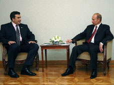 Saakashvili and Putin head-to-head in Moscow