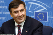 President Mikheil Saakashvili asks Europe not to abandon Georgia twice